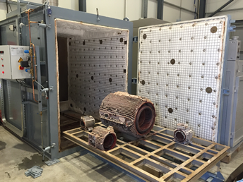 Horno de quemado pirolisis